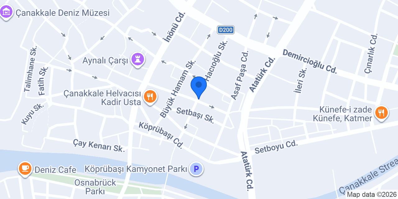 Huzur Kasabı konumu
