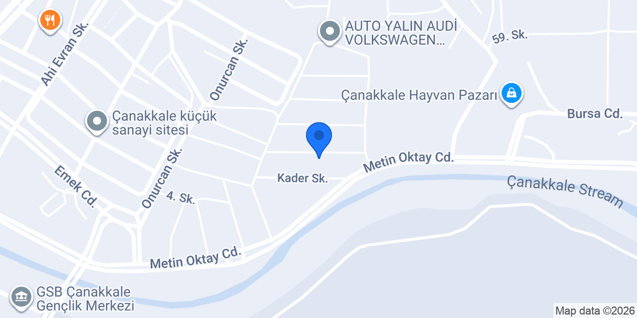 Bursa Ecza Koop - Çanakkale Şube konumu