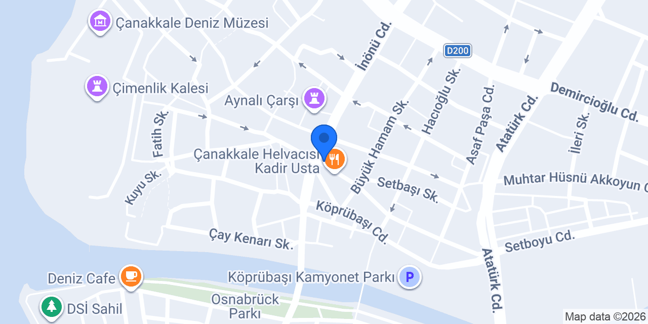 Çerkezoğlu Peynir Helvası konumu