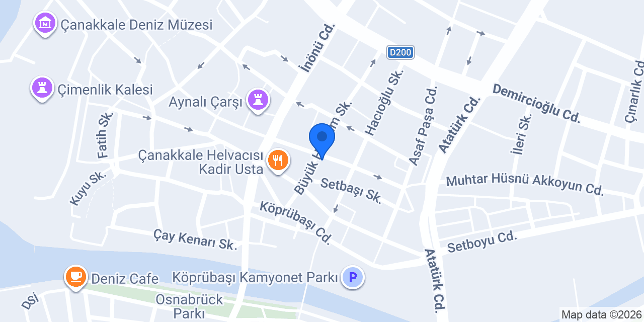 Gül Ambalaj konumu