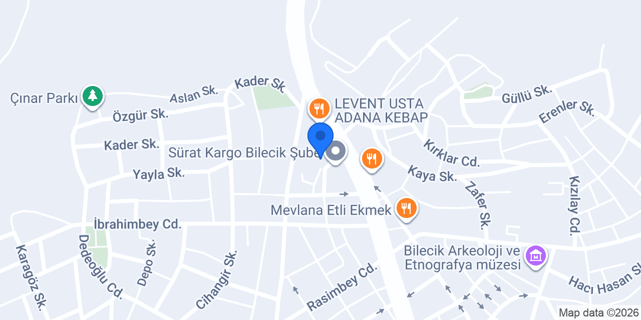 Av. Ağtürk BÖKE Hukuk Bürosu konumu