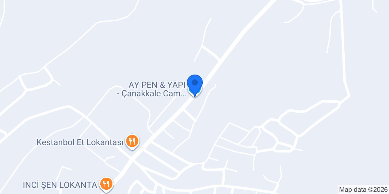 AY PEN & YAPI - Çanakkale Cam Balkon Sistemleri konumu