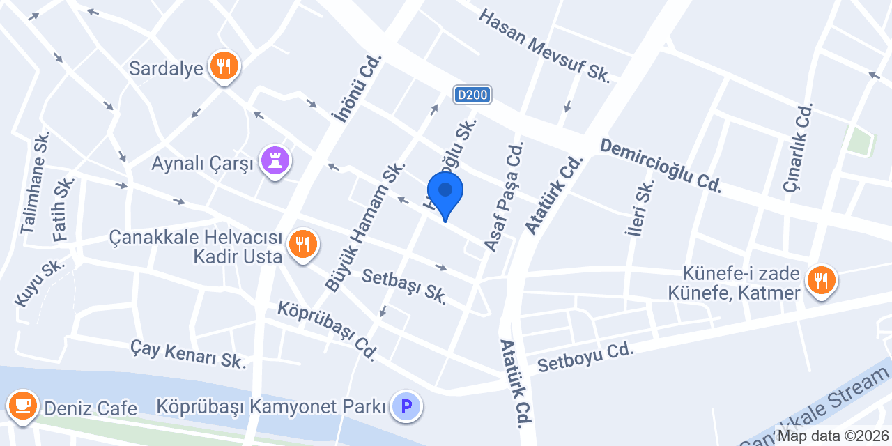 17 Reklam Çanakkale konumu