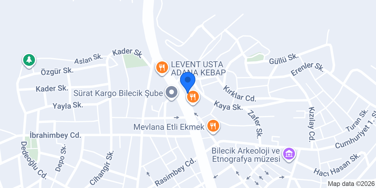 Gören Otel konumu
