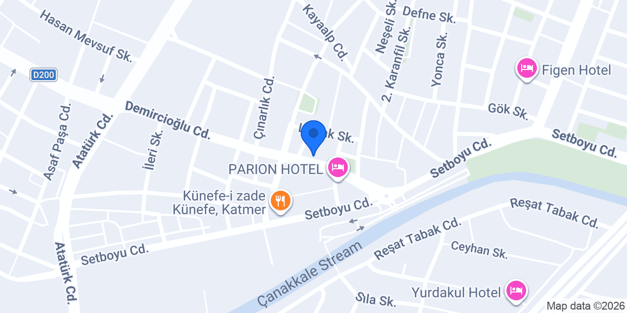 Feroo Usta konumu