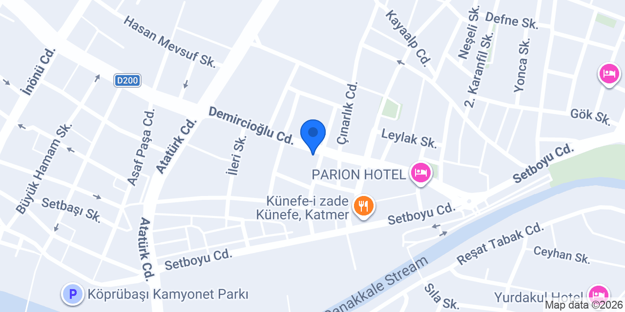 ÇANAKKALE ÜÇÜNCÜ NOTERLİĞİ konumu