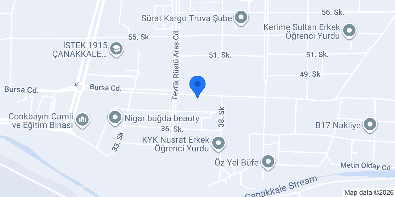 Arya Davet Salonu konumu