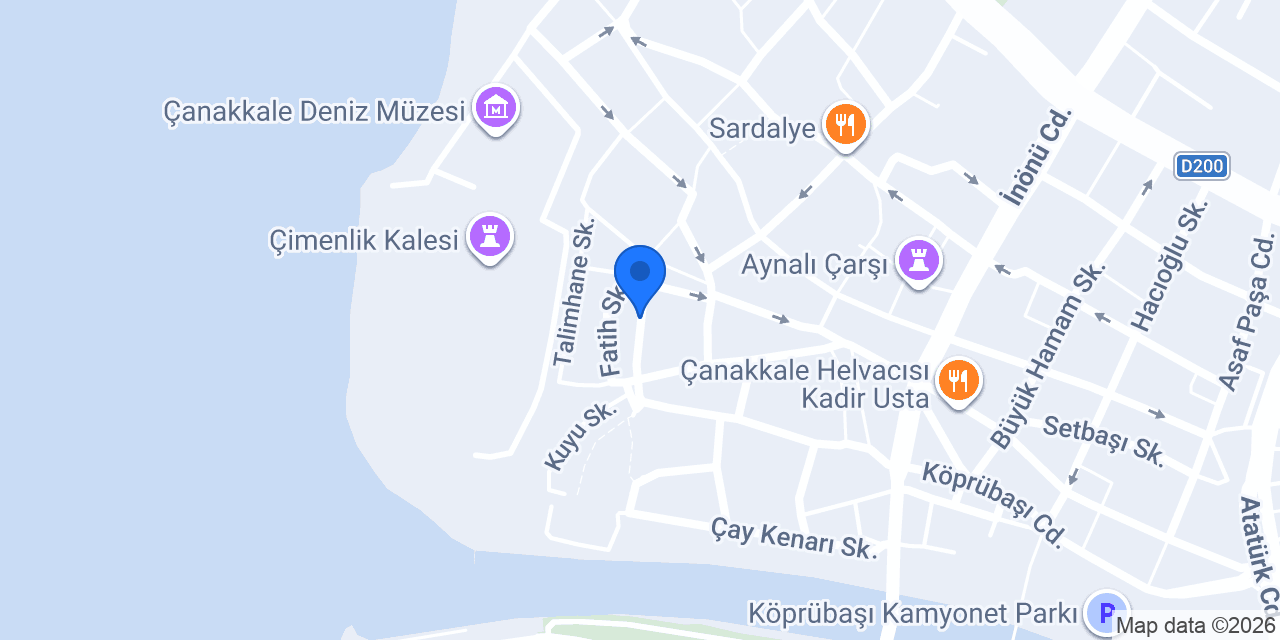 Hanımzade çanakkale konumu