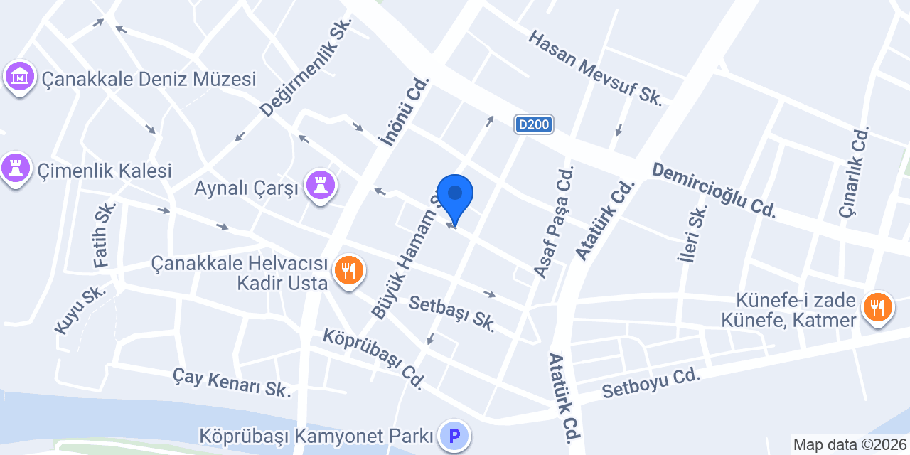 Ozan Optik konumu