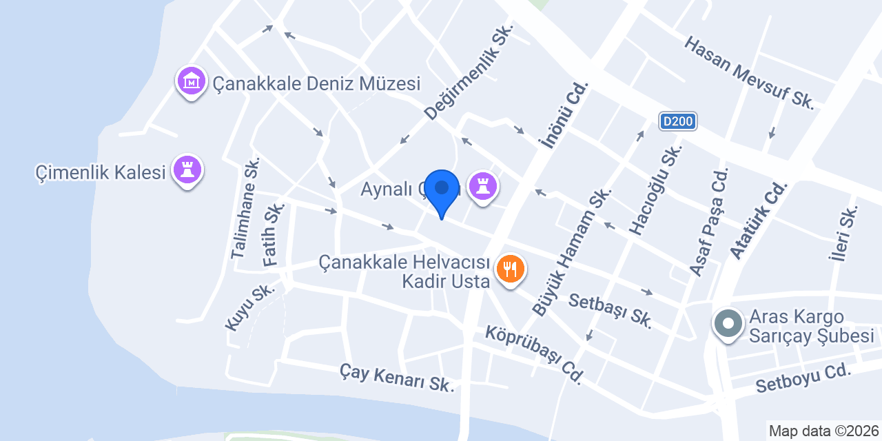 VakıfBank Çanakkale Şubesi konumu
