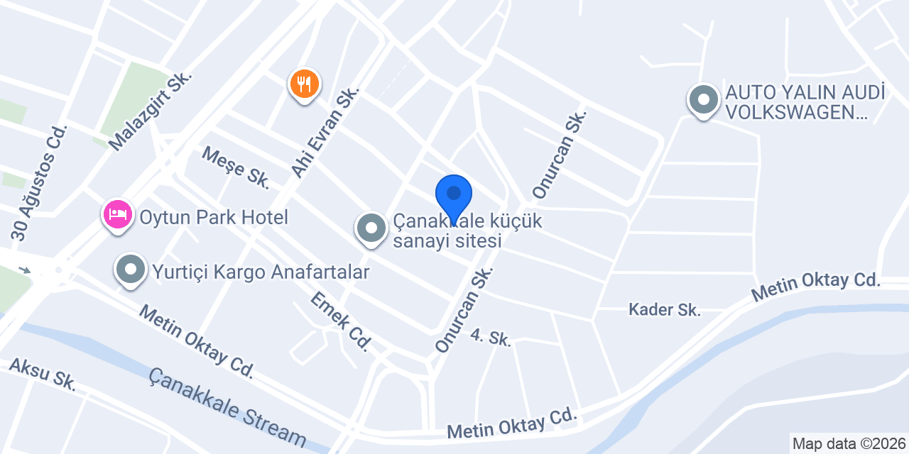 Continental - Keskin Oto konumu