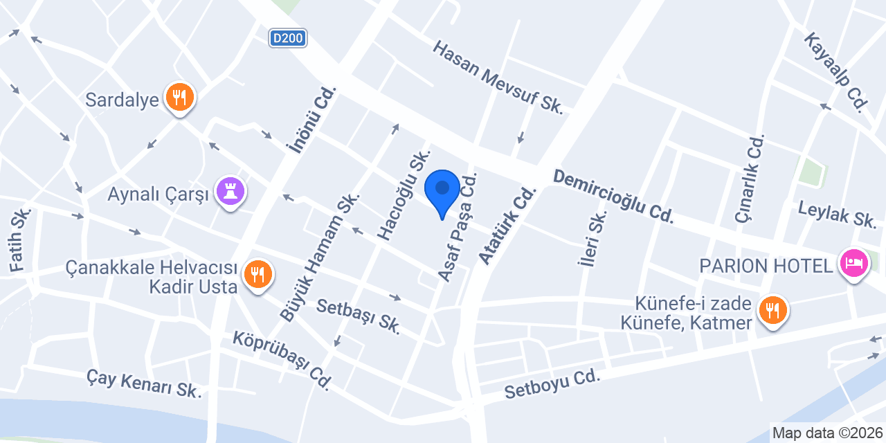 Diş Hekimi Samet Dursun konumu