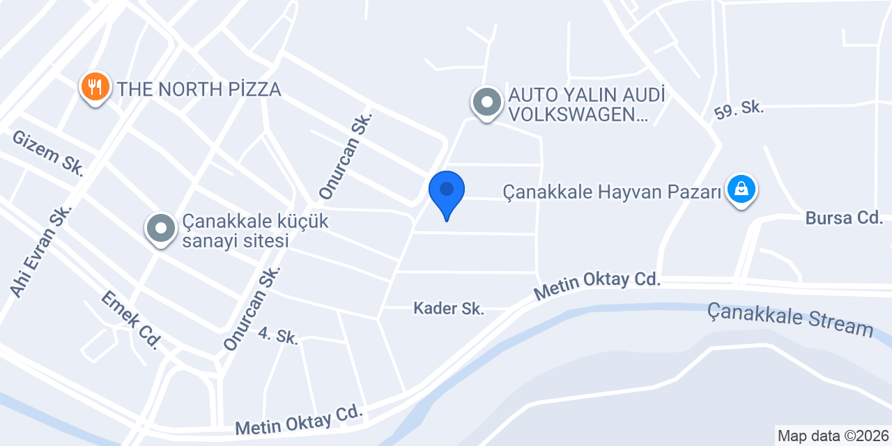 Özce Gıda konumu