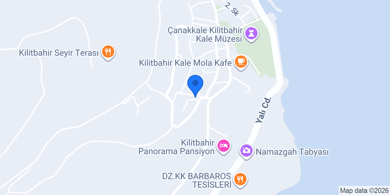 Bozca Apart Pansiyon konumu