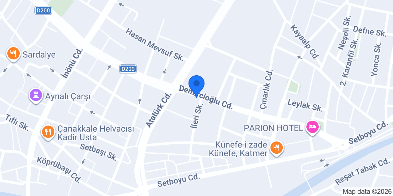 Aras Kargo Truva Cep Şubesi konumu
