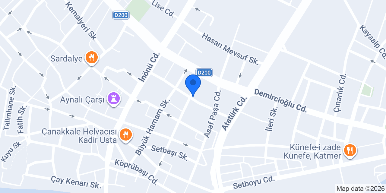 Gözlükçü Babbaa konumu