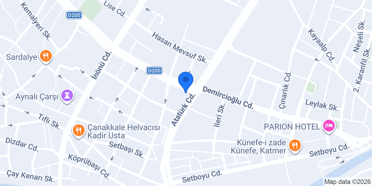 Doğruyol Hukuk Bürosu konumu
