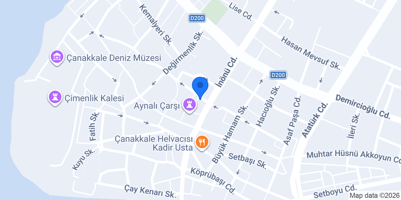 Ceylan Moda Evi konumu