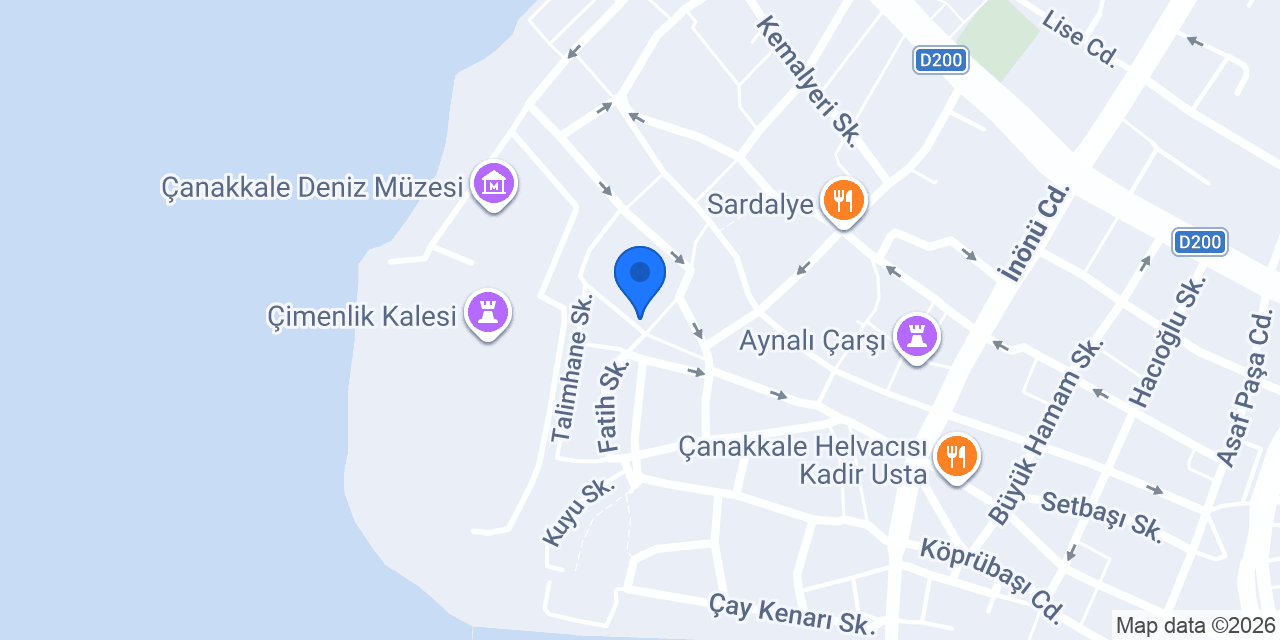 Sakin Coffee & Cookie - Fevzipaşa konumu