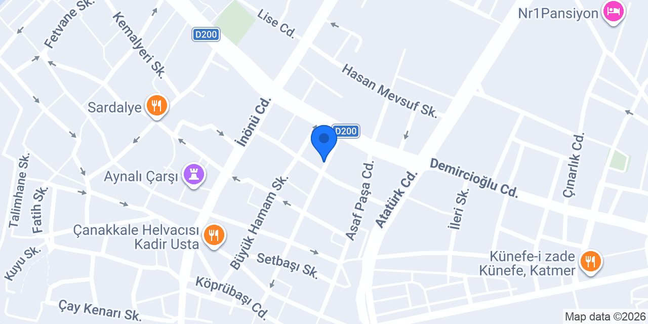 Devada Mühendislik İnşaat konumu