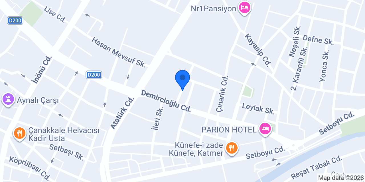 Görtes Mühendislik Elektrik konumu