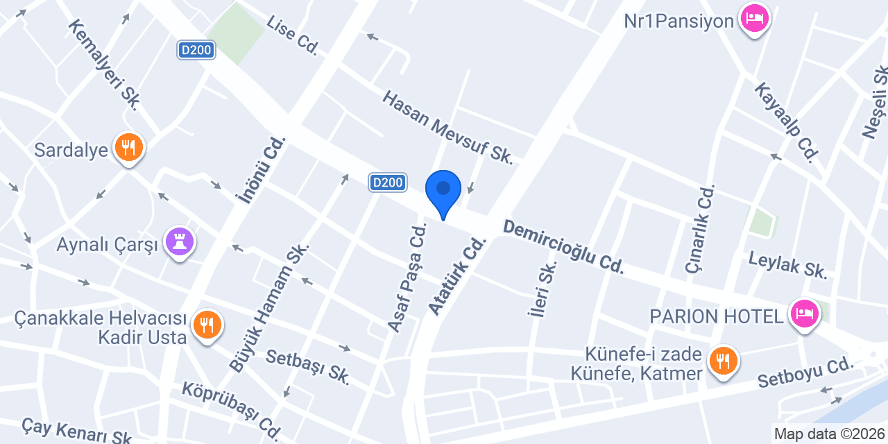 ÖZEL TROYA SÜRÜCÜ KURSU konumu