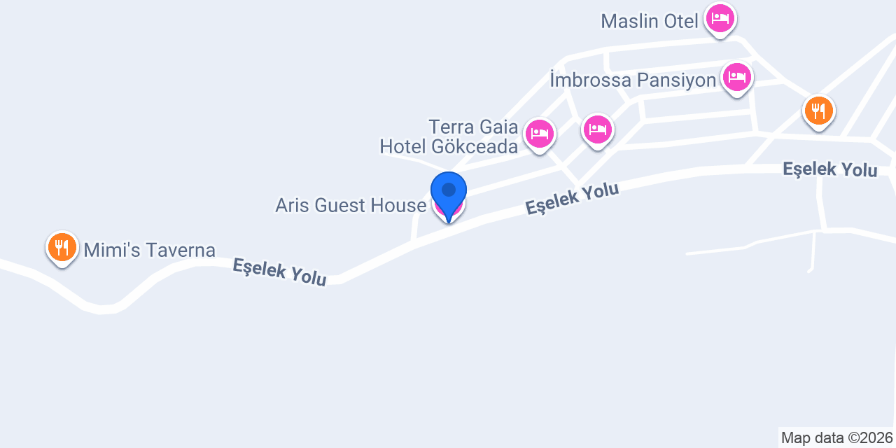Aris Guest House konumu