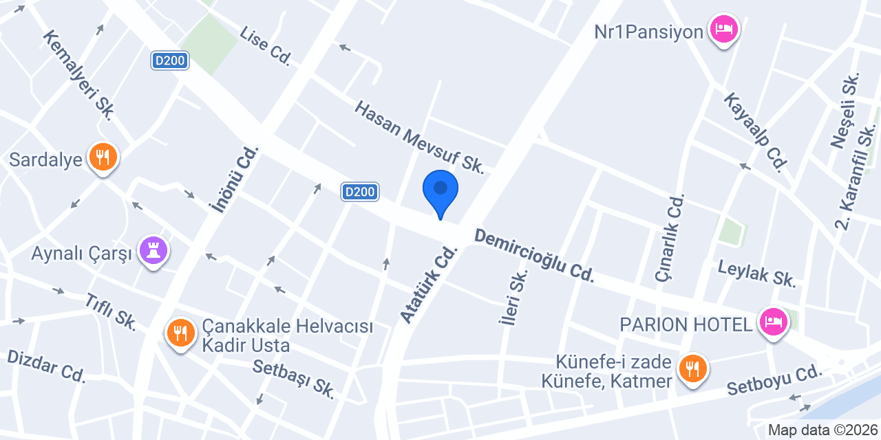 Esenka İnşaat konumu