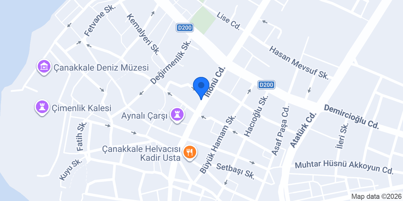Meriç Çiçekçilik konumu