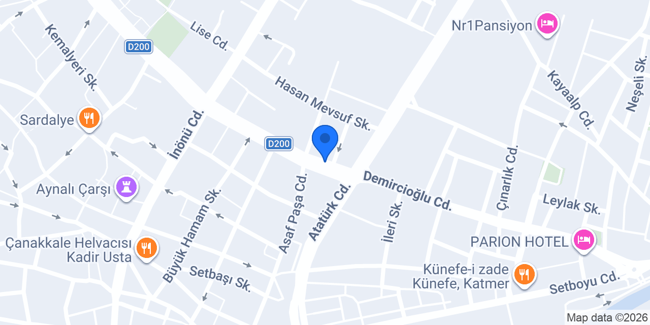 Çikolata İstasyonu'm konumu