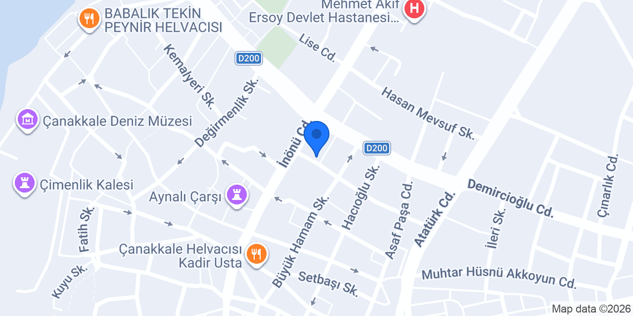 Baskı Evi konumu