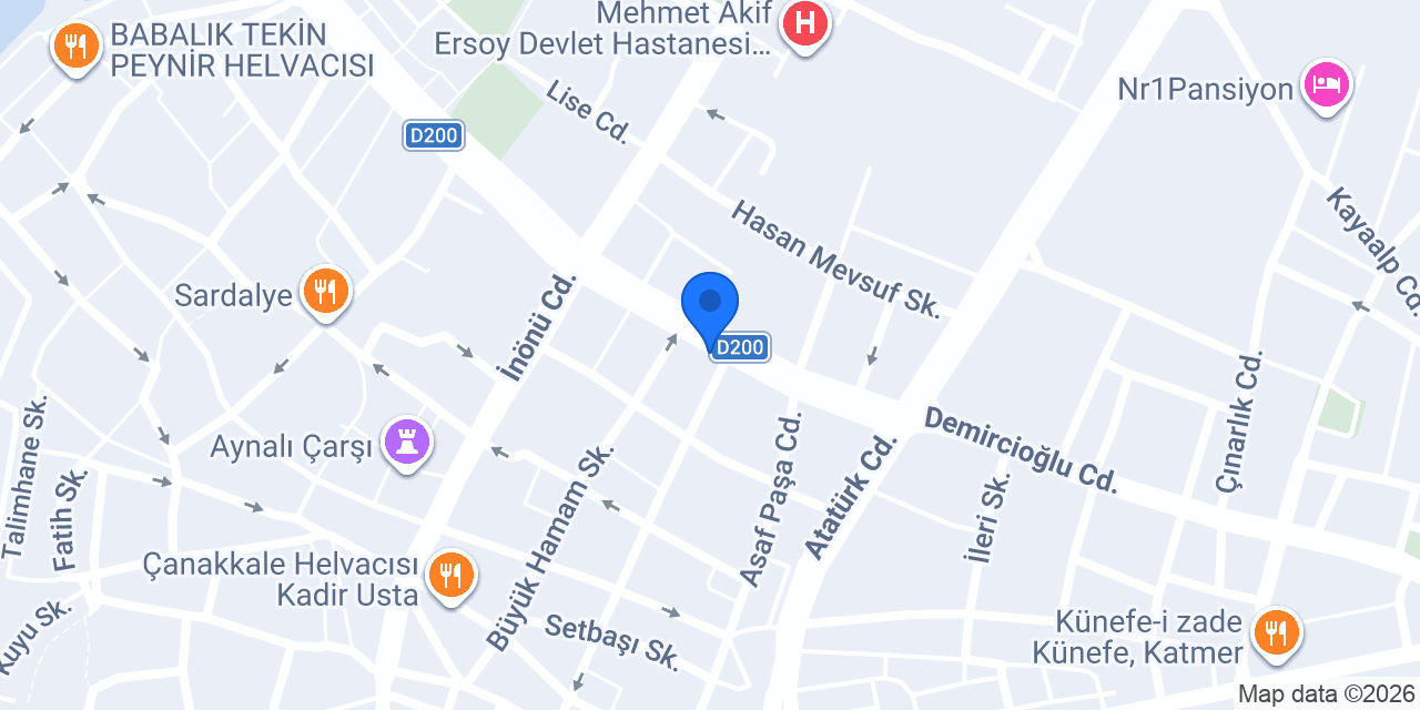 Özhan Eczanesi konumu