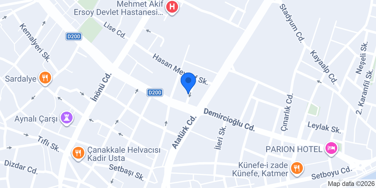 OTOMAT MATBAACİLIK konumu