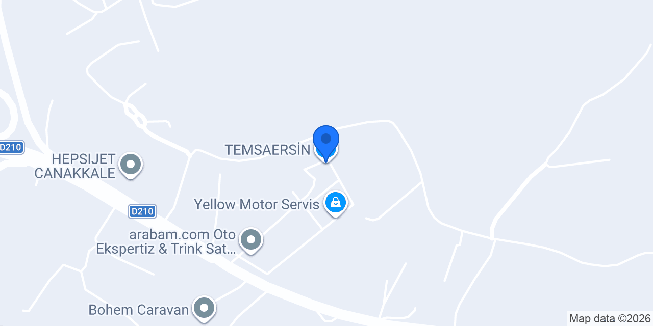 TEMSAERSİN konumu