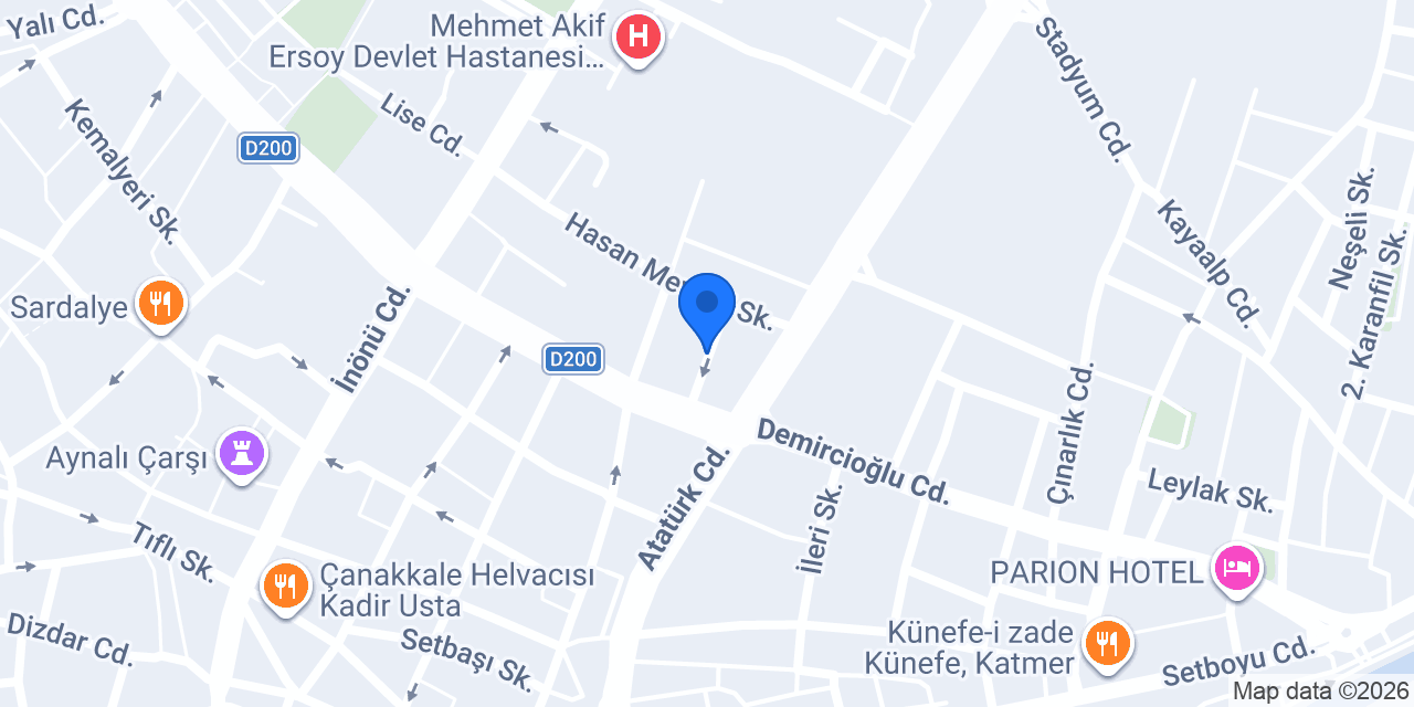 Kale Pansiyon 17 konumu