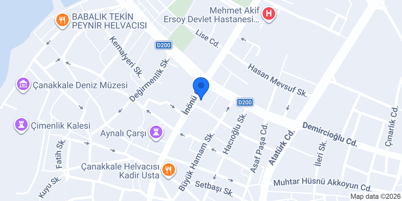 Diş Hekimi Kaan Paray konumu