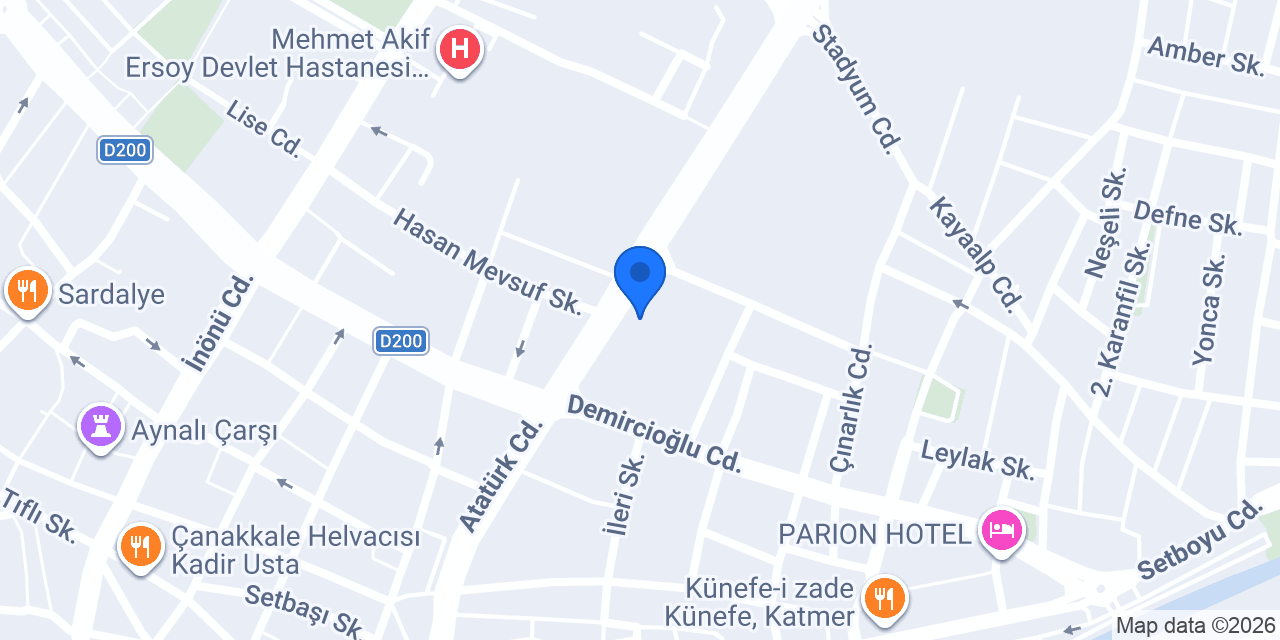 Gelibolu Börekçisi konumu