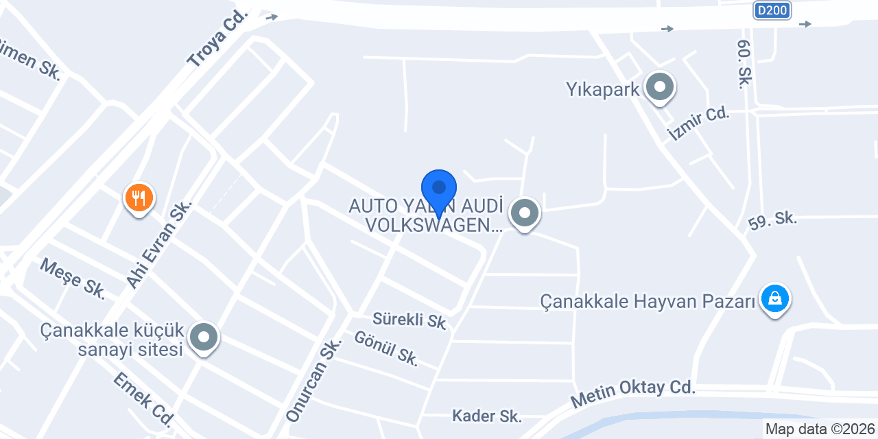 Çınar Reklam Çanakkale konumu