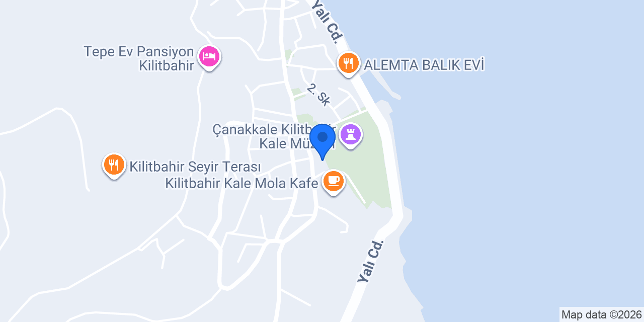 Kilitbahir Park Çay Bahçesi konumu
