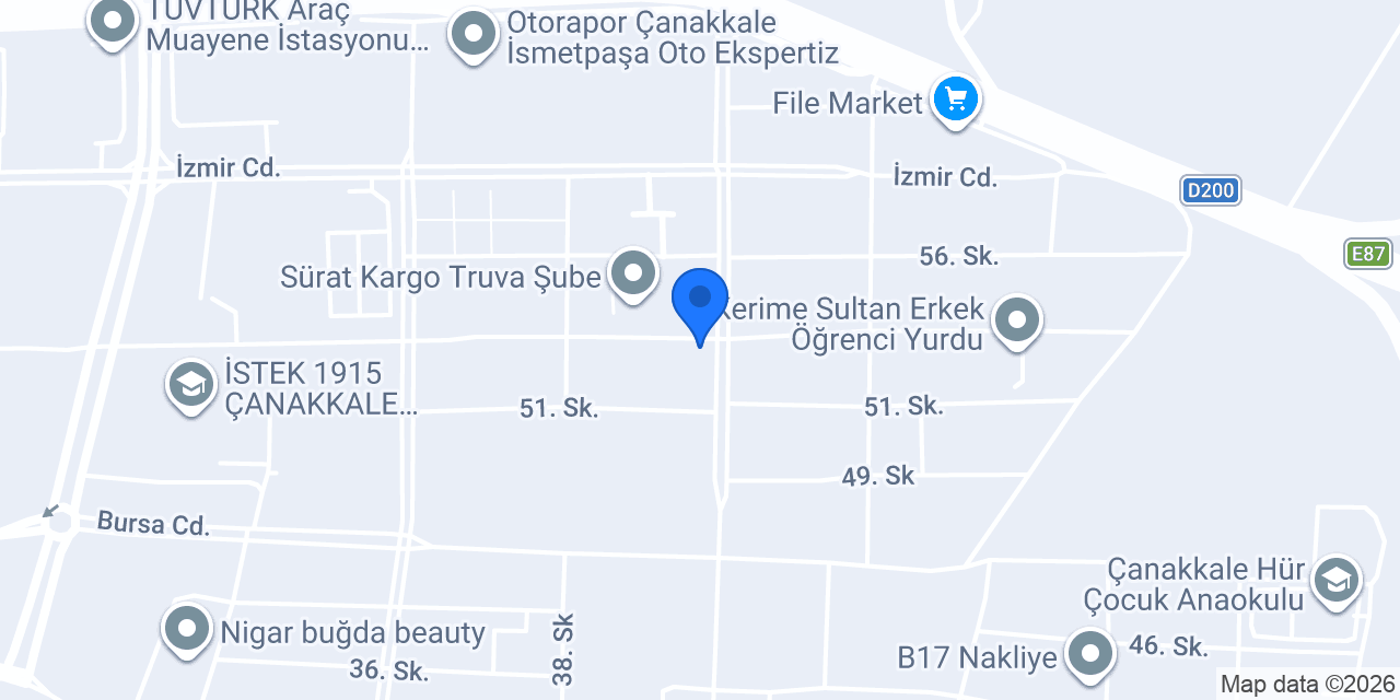 Asya Pastanesi Ege Park Evleri konumu