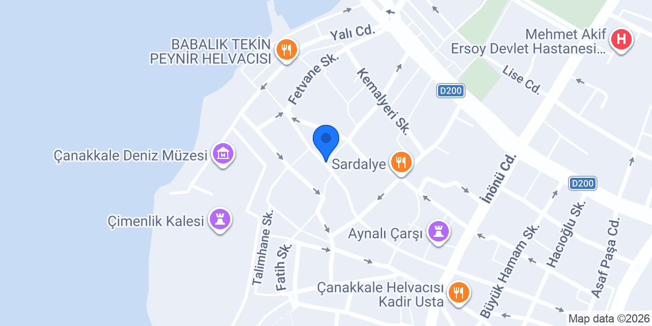 Kubilay Kuaför konumu
