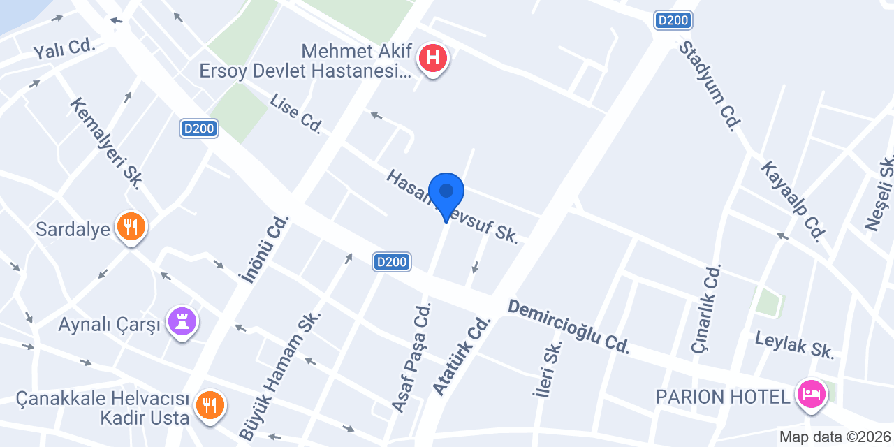 Dilek Bayan Kuaförü konumu
