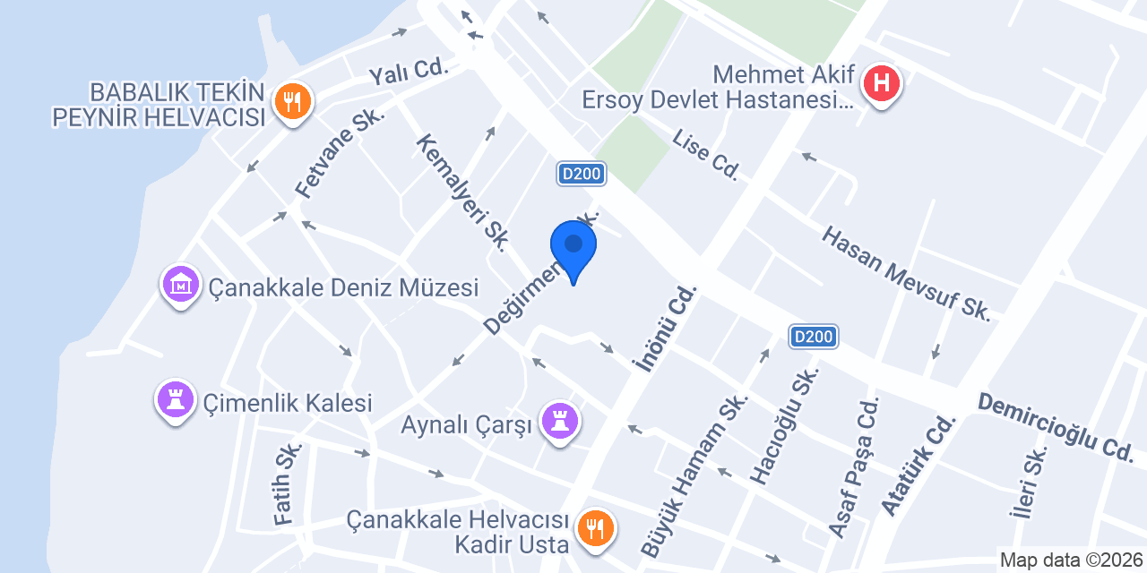 Altın iğne moda evi terzi konumu