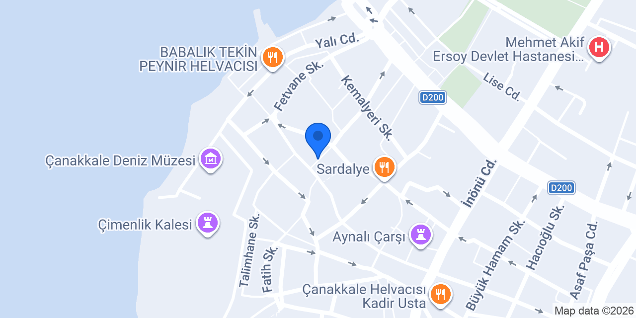 Valör Çikolata konumu