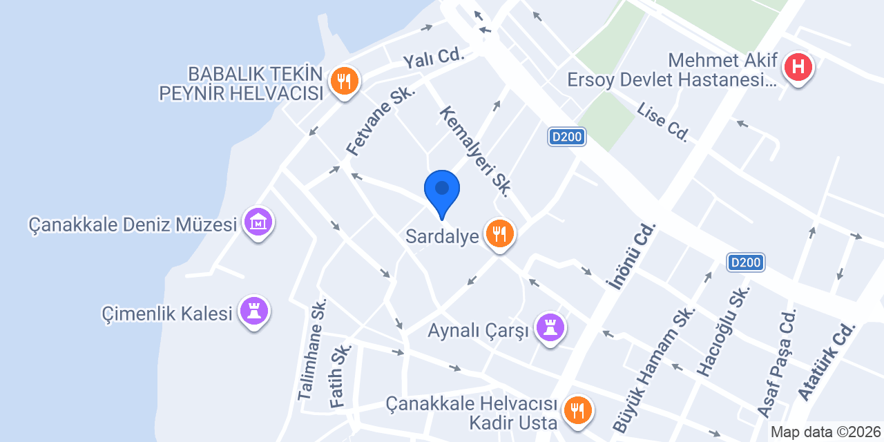 Avukat Nuray ÖZDEMİR konumu