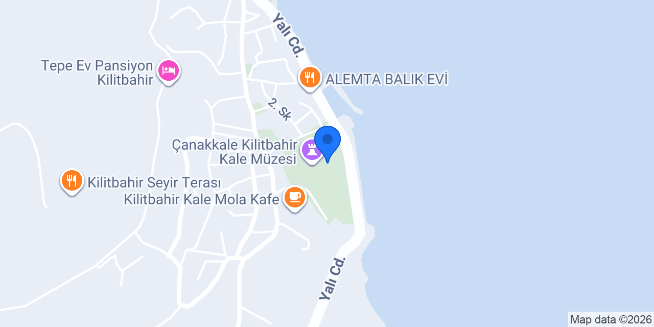 kilitbahir eriş pansiyon konumu
