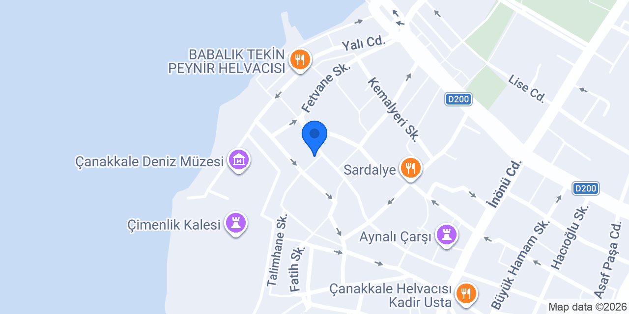 İŞLER KİTABEVİ ÇANAKKALE ŞUBE konumu