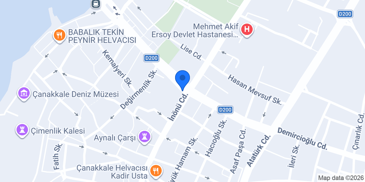 Burak Çiçekçilik konumu
