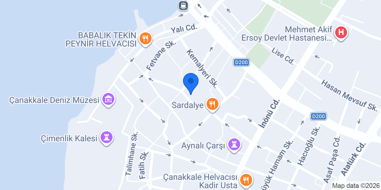 SMMM HATİCE ÇAKAL ERTAŞ konumu