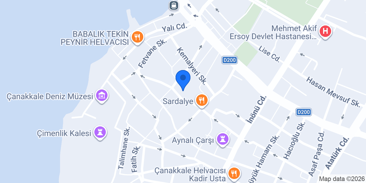 Avukat Çağrı Çinte konumu